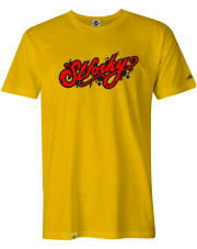 T-Shirt męski Stforky Style #2 Żółty